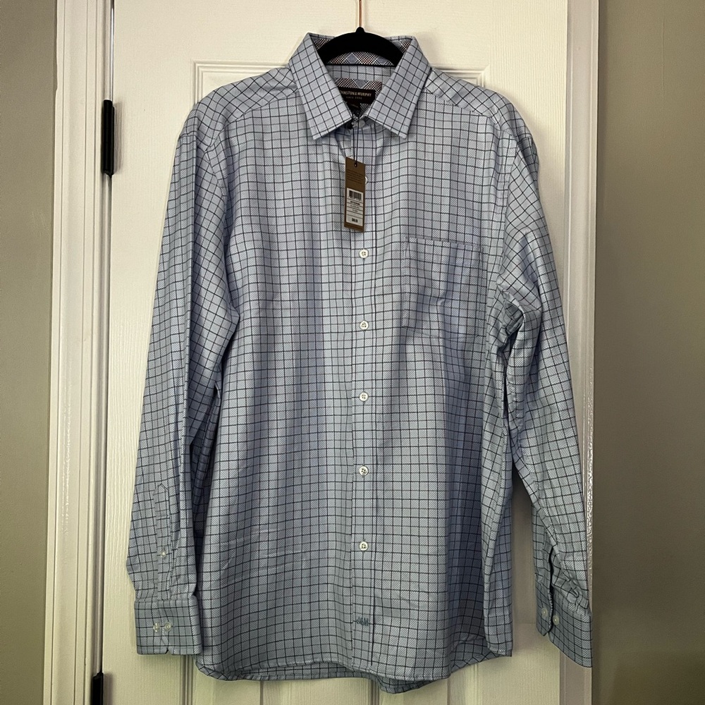 Johnston & Murphy Button-Down Dress Shirt